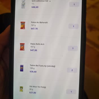 Getir Siparişimde Garip Ve Sert Ürün Şoku