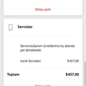 Kullanmadığım Servis İçin Ücretlendirme Sorunu