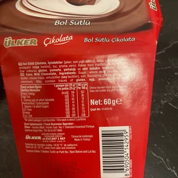 Ülker Çikolata Ürününde Beklenmedik Sorun