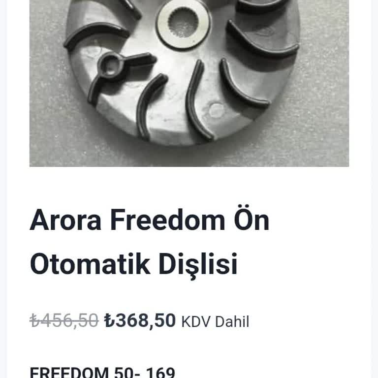 Arora Motor Freedom Almakla Hata Yaptım!