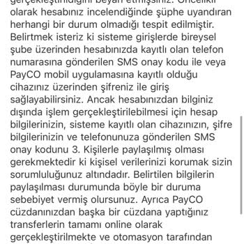 Hesabımdan İzinsiz Para Transferi