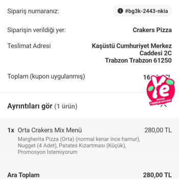 Yanlış Sipariş Ve İlgisiz Müşteri Hizmetleri