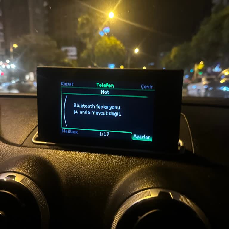 Audi A3 Bluetooth Bağlantı Sorunu