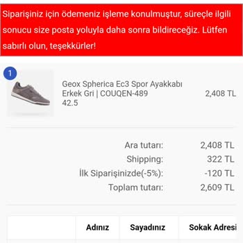 Yanıltıcı Web Sitesi Üzerinden Yapılan Siparişle Mağduriyet