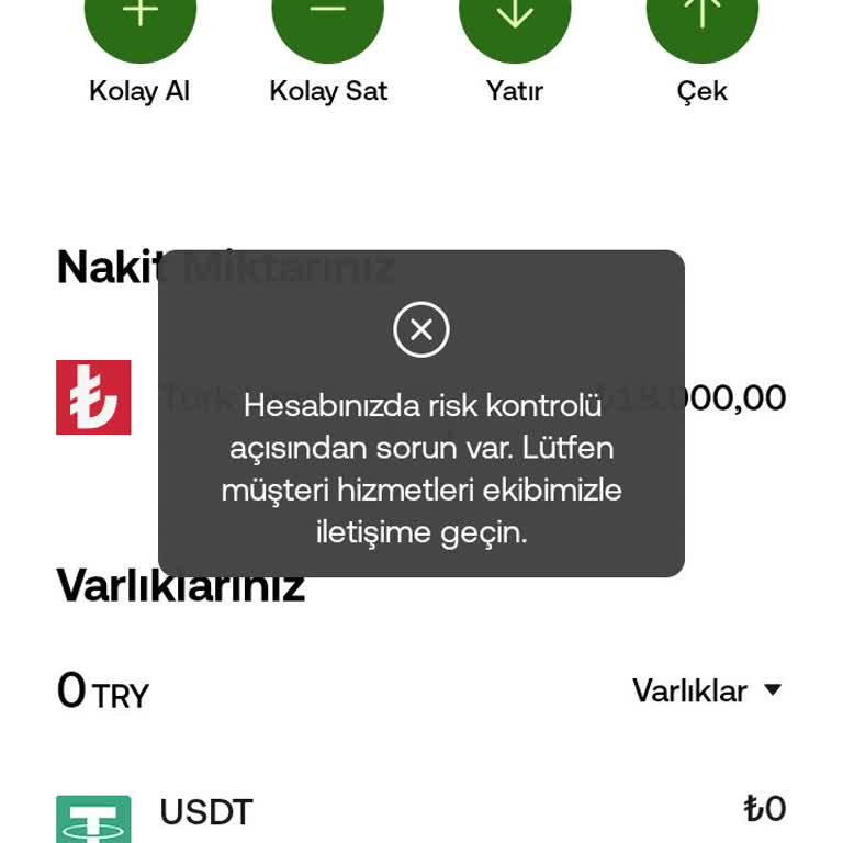 Hesap Erişimi Ve Para Çekme Sorunu