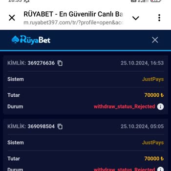 Kazancım Haksız Yere Silindi