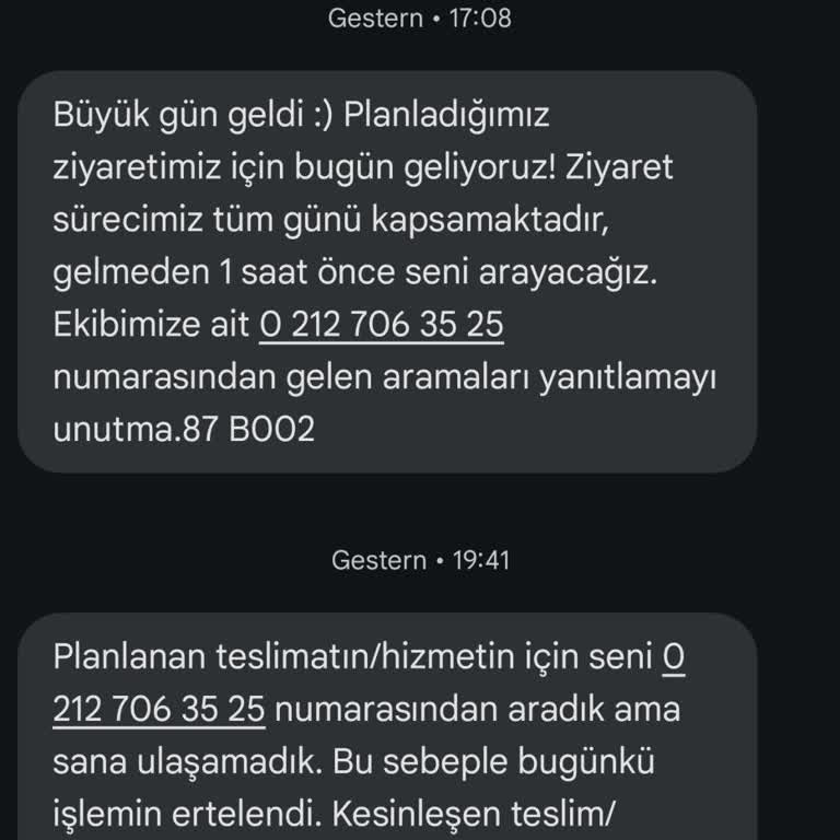 Vivense Teslimat Ve İletişim Sorunları