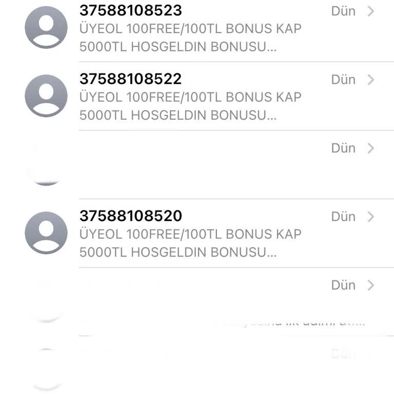 Vodafone'dan Gelen Bahis Mesajlarıyla Başım Dertte