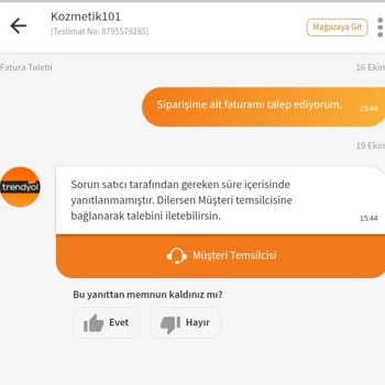 Trendyol'dan Sahte Ürün Ve Müşteri Hizmetleri Sorunu