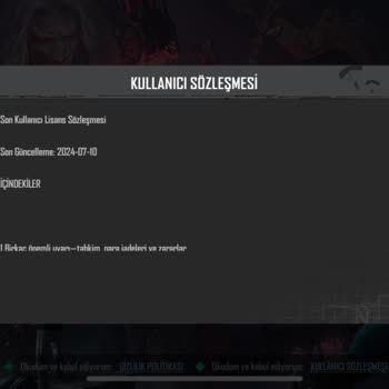 Oyun Sırasında Hesabımın Beklenmedik Şekilde Kapanması