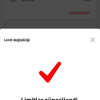 Vodafone Mobil Ödeme Limiti Sorunu