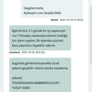 Apibayim.com'da Yaşadığım Hayal Kırıklığı