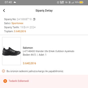 FLO'dan Ürün Yok, Para İadesi Bekleniyor