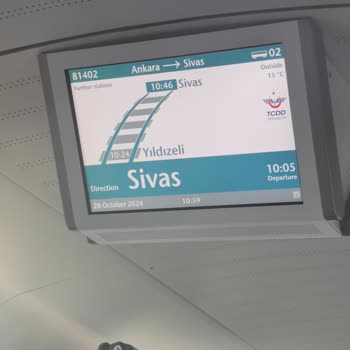 Sivas-Ankara Hızlı Tren: Yavaşlık Ve Bilgilendirme Eksikliği