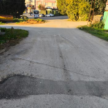 Tuzla Konaşlı'da Bozuk Yollar Sorunu