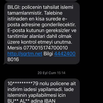 Sigortam.net İndirim Vaadini Yerine Getirmiyor!