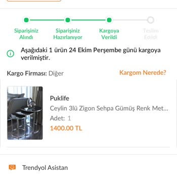 Kargo Takip Sorunu Ve Yetersiz Müşteri Hizmetleri