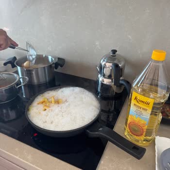 Komili Ayçiçek Yağında Aşırı Köpürme Sorunu