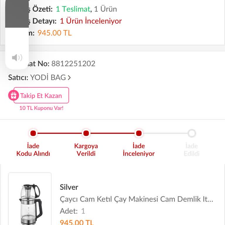 Trendyol'dan Hasarlı Ürün Ve Geciken İade