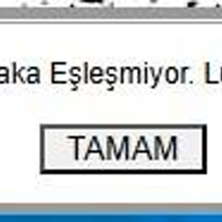 Tüvtürk Randevu Sisteminde Sürekli Aynı Hata