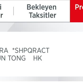 İzinsiz Kredi Kartı İşlemi Mağduriyeti