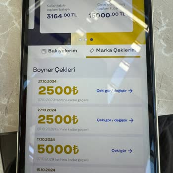 Boyner Çeklerini Görüntüleme Sorunu