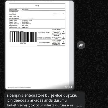 Yanlış Ve Eksik Sipariş Sorunu