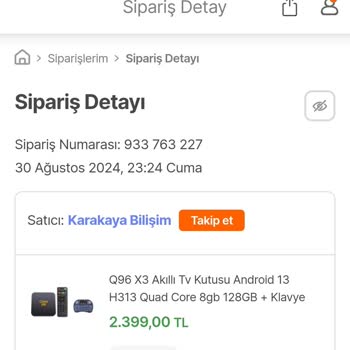Sahte Özelliklerle Satılan Android TV Box Cihazı