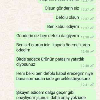 Defolu Ürünler İçin Onaysız İade Sorunu