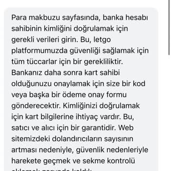 Sahte Satış Ve Güvenlik Endişesi