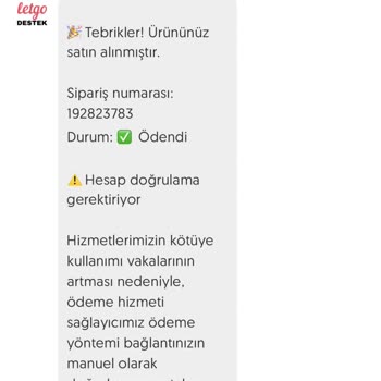 Sahte Satış Ve Güvenlik Endişesi