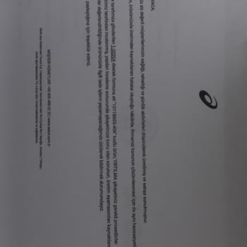 Asics Ayakkabıda Beklenmedik Kalite Sorunu