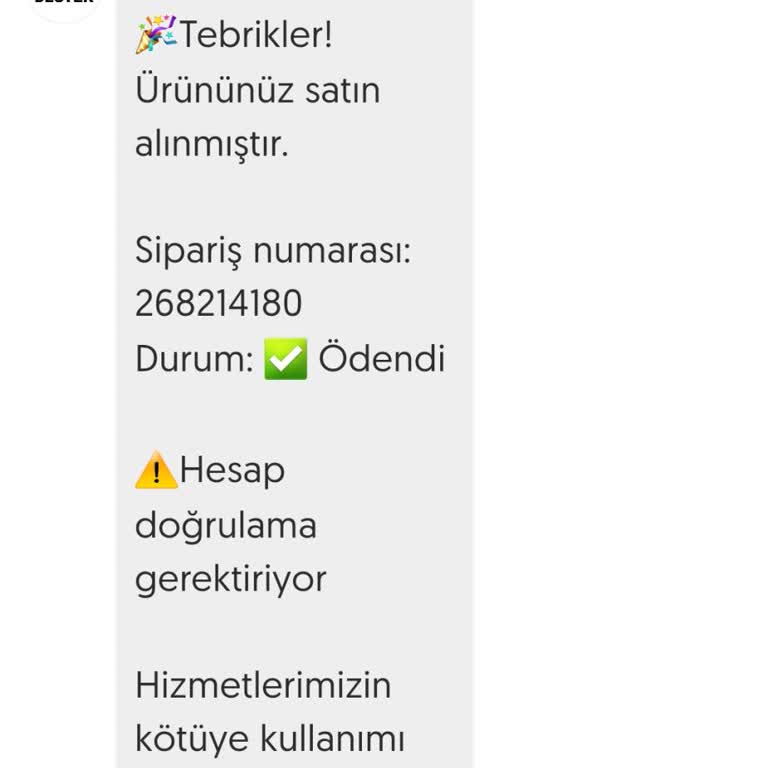 Letgo'da Sahte Destek Mesajlarıyla Güvensizlik