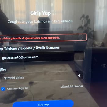 Philips Smart TV'de Giriş Sorunu