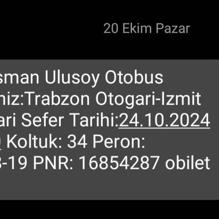 Ali Osman Ulusoy Yolculuğunda Konforsuzluk Ve Hijyen Sorunları