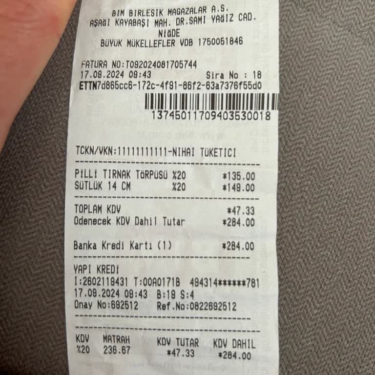 BİM Şubesinde İade Sürecinde Yaşanan Sorunlar