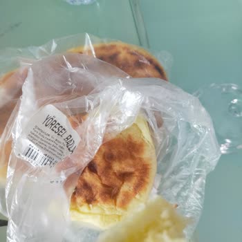 Bazlama Ekmeğinde Poşet Şoku