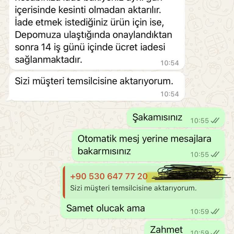İade Sürecinde Yaşanan Gecikme Ve İletişim Sorunları