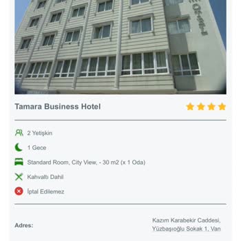 Rezervasyon Tarihi Hatası Ve İade Talebi