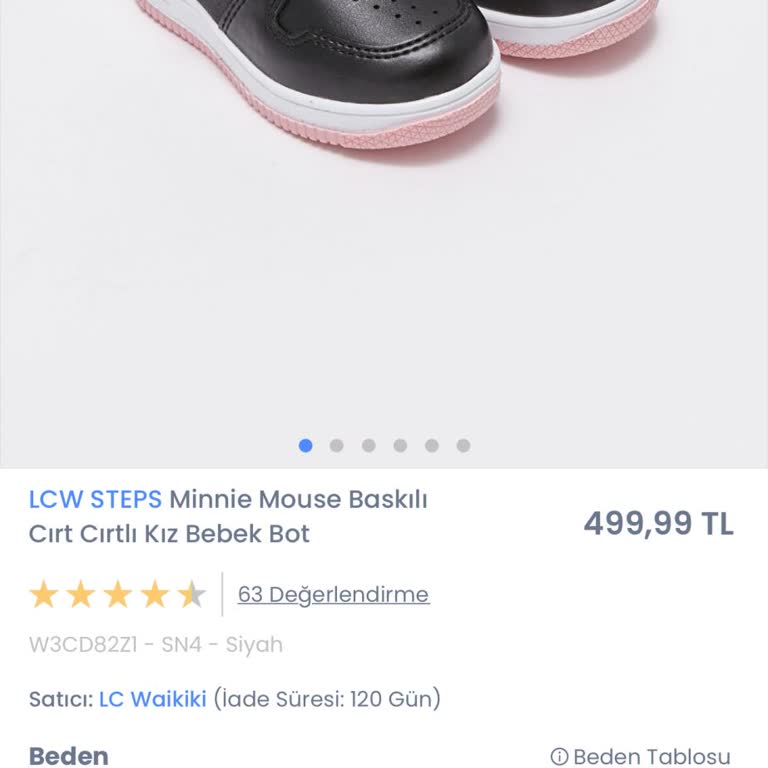 LCW İnternet Alışverişinde Ayakkabı Değişim Sorunu