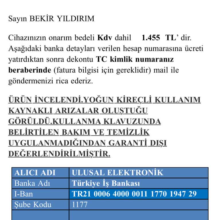 Kusurlu Ürün Ve Sorumsuz Servis Deneyimi