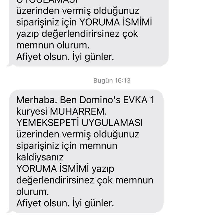 Kişisel Verilerin Korunması Ve Kurye Mesajları