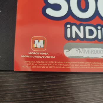 Migros İndirim Çekinde Yanıltıcı Uygulama