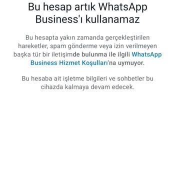WhatsApp Hesabım Haksız Yere Engellendi!