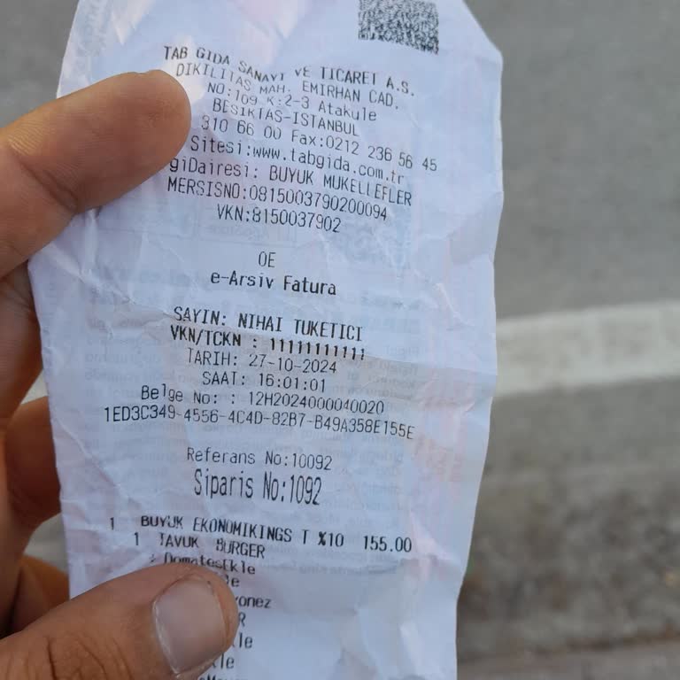 Eksik Sipariş Ve Saygısız Hizmet