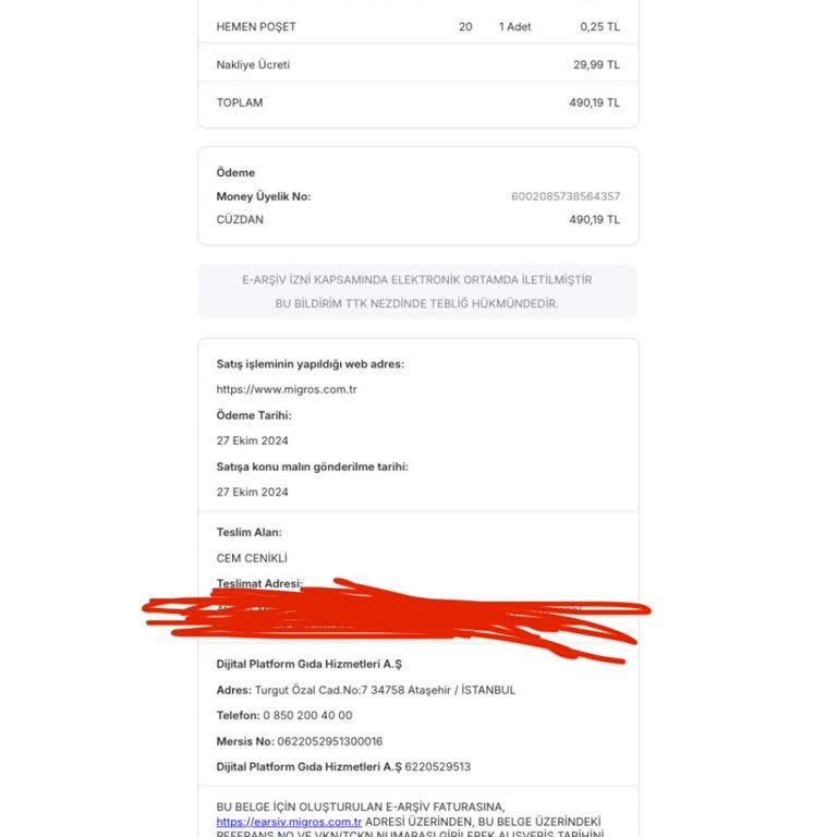 Yanlış Sipariş Ve İletişimsizlik Mağduriyeti