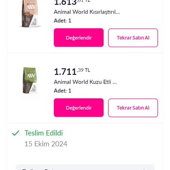 Eksik Mama Teslimatı Ve İletişim Sorunları