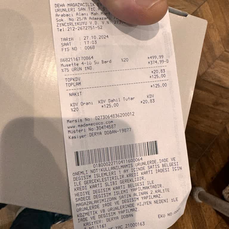 Poşet Ücreti Ve Müşteri Memnuniyeti Sorunu