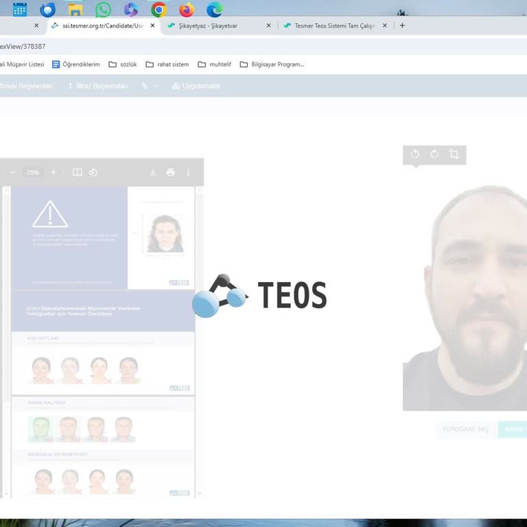 Teos Sistemi Fotoğraf Yükleme Sorunu