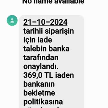 İade Edilmeyen Çiğ Köfte Siparişi Ücreti